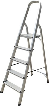DRABINA DOMOWA ALUMINIOWA 3M LEKKA WYTRZYMAŁA 1x5