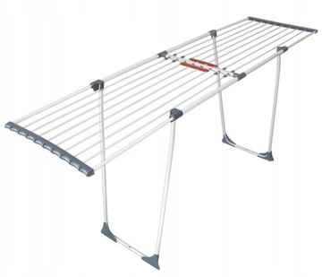 ОТДЕЛЬНО СТОЯЩАЯ ГОРИЗОНТАЛЬНАЯ ВЫДВИЖНАЯ СУШИЛКА ДЛЯ ОДЕЖДЫ И БЕЛЬЯ, 200 СМ