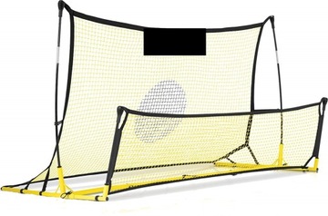 REBOUNDER TRENAŻER BRAMKA PIŁKARSKA DO TRENINGU STRZAŁÓW DWUSTRONNA 210x120