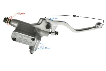 Тормозной насос правый DB250 Mikilon MZK 250cc крест M10x1,25