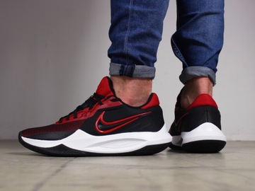 buty męskie Nike do kosza czarne sportowe sneakersy do koszykówki