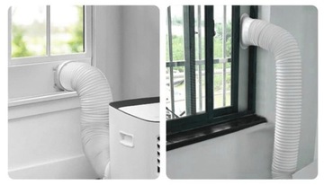 ТРУБА ДЛЯ ПЕРЕНОСНОГО КОНДИЦИОНЕРА 13см/1м ГИБКАЯ ПРОЧНАЯ