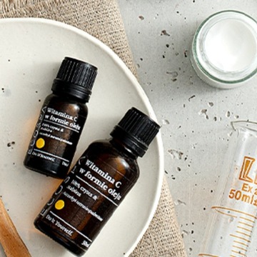 WITAMINA C W OLEJU TETRAIZOPALMITYNIAN ASKORBYLU ANTYOKSYDANT 5 ML ECOSPA