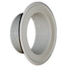 ROZETA kominowa rur spiro maskownica BIAŁA 160MM