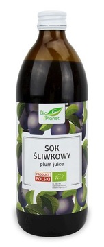 SOK ŚLIWKOWY BIO 500 ml - BIO PLANET