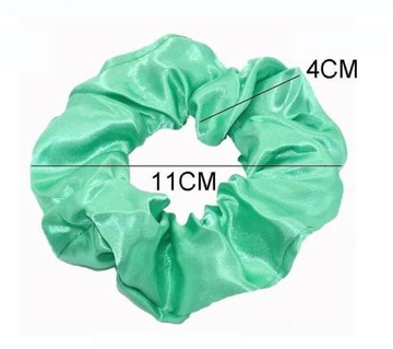 Резинка для волос ERASER бархатная атласная фиолетового цвета