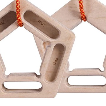 Grip Trainer Board Fingerboard Sprzęt domowy Wspinaczka Hang Trzyma się w pomieszczeniu