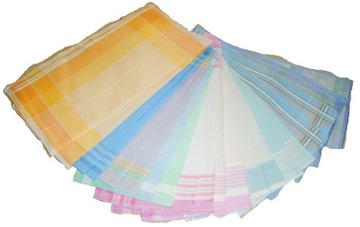 DAMSKIE CHUSTECZKI DO NOSA BAWEŁNA CHUSTECZKA szt5