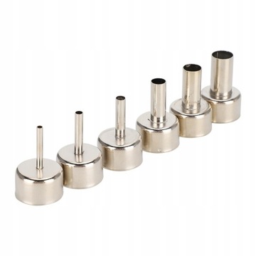 КОМПЛЕКТ НАСАДОК ДЛЯ СТАНЦИИ ГОРЯЧЕГО ВОЗДУХА 6 ШТ.