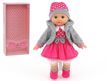 LALKA BOBAS 40cm MÓWI ŚPIEWA ZAMYKA OCZY