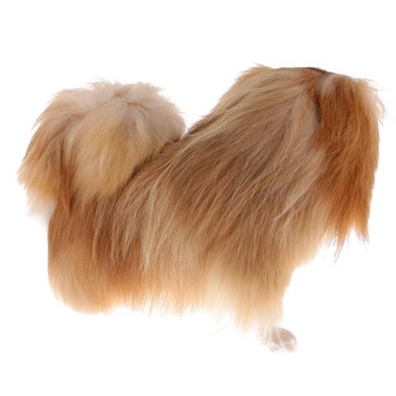 Wypchana Zabawka Pluszowa, Figurka Zwierzątka Pies Pekińczyk,