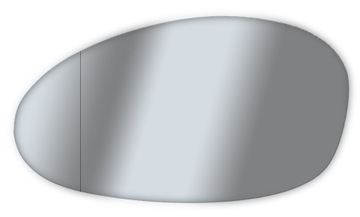 WKŁAD LUSTERKA BMW 3 E90 E91 E92 E93 ASF+GRZ LEWE