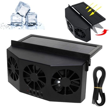 АВТОМОБИЛЬНЫЙ ВЕНТИЛЯТОР СОЛНЕЧНЫЙ ВЕНТИЛЯТОР АВТОМОБИЛЬНЫЙ ВЕНТИЛЯТОР 2400 мАч