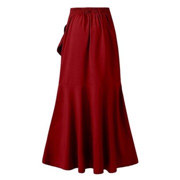 ZWIEWNA DŁUGA SPÓDNICA MAXI DO KOSTEK BOHO DAMSKA