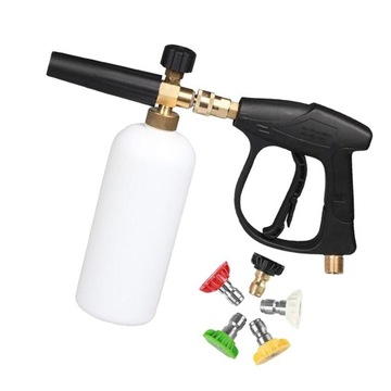 M22 X 1.5, 1/4 Inch Quick Connect Interface, Water Hose, Spray Nozzle