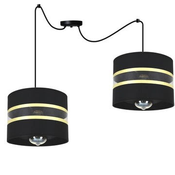 LAMPA PAJĄK Wisząca LED LOFT EDISON Spider CIEN