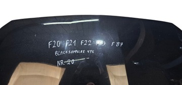 BMW F20 F21 F22 F23 F87 KAPOTA KRYT MOTORU BLACK 475 NR 20