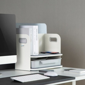 НАСТОЛЬНЫЙ ОРГАНАЙЗЕР С ЯЩИКОМ И ЗАРЯДНЫМ УСТРОЙСТВОМ QI