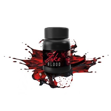 SZTUCZNA KREW W BUTELCE 100 ML HALLOWEEN PRZEBRANIE CHARAKTERYZACJA