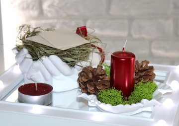 Рождественский набор - вафля, сено, свеча, молитвенный рождественский набор