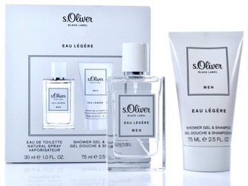MĘSKI ZESTAW PERFUM S.OLIVER BLACK LABEL EDT