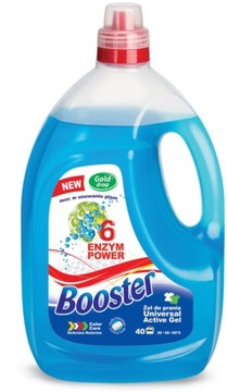 BOOSTER 3L żel do prania aktywny GOLD DROP