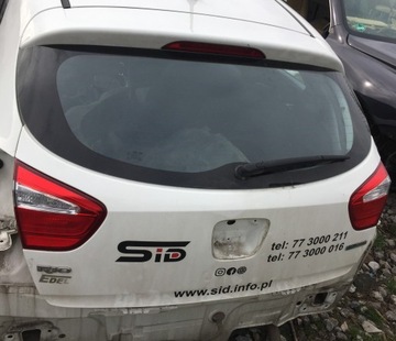 KIA RIO III 11-16 5D VÍKO KUFRU KUFRU BÍLÁ
