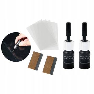 Смола для ремонта стекол автомобиля.