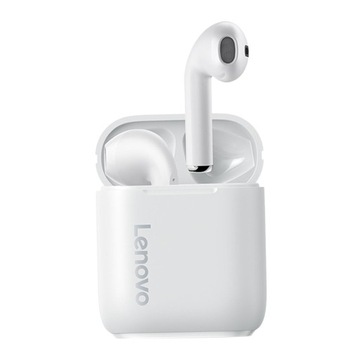 Słuchawki douszne Bluetooth LP2, słuchawki Bluetooth V5.0 Bezprzewodowe słuchawki douszne w kolorze białym