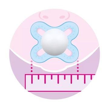 Соска-пустышка MAM BABY ORIGINAL START PLANET LOVE 0-2 ДЛЯ НОВОРОЖДЕННЫХ 2 ШТ.