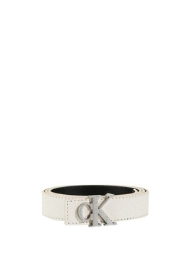 CALVIN KLEIN BELT - PASEK KREMOWY DAMSKI 95