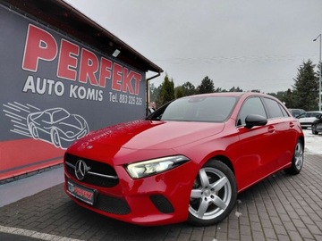 Mercedes Klasa A W177/V177 Hatchback 1.3 160 109KM 2019 Mercedes-Benz Klasa A Kamera Benzyna Elektryka 2xPDC Sensor LED Alu 1.3