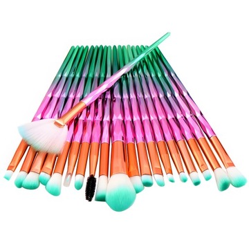 НАБОР ПРОФЕССИОНАЛЬНЫХ КИСТЕЙ ДЛЯ МАКИЯЖА 20 ШТ.