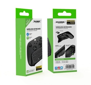 Беспроводная клавиатура для контроллера Xbox Series S X