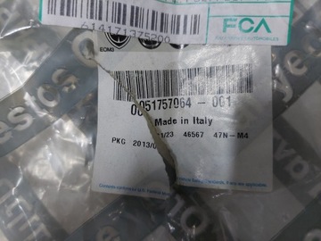 FIAT PUNTO IDEA LANCIA MUSA YPSILON PŘÍVOD WAZ CHLADIČŮ SPODNÍ 1.2