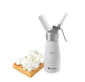 Сифон для взбитых сливок, HENDI, Kitchen Line, 0,25 л, ø80x(H)200мм