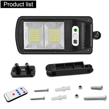 СОЛНЕЧНЫЙ УЛИЧНЫЙ ФОНАРЬ ФОНАРЬ 120 LED COB ДОМ/САД - МОЩНЫЙ ДАТЧИК ДВИЖЕНИЯ