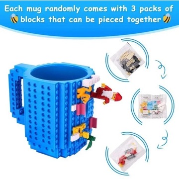 Встроенная кирпичная кружка Fun кофейная кружка без BPA, 1 упаковка