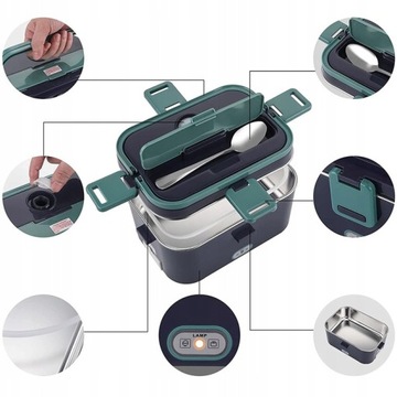 ЭЛЕКТРИЧЕСКИЙ НАГРЕВАТЕЛЬ ДЛЯ ОБЕДА 1,8 Л 60 Вт