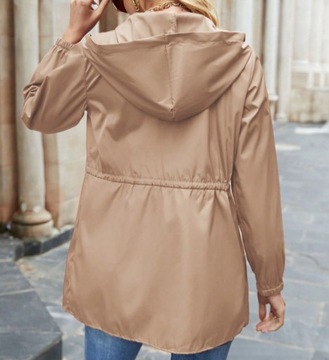 ВЕТРОЗАЩИТНАЯ КУРТКА ДОЖДЕВАЯ, КАПЮШОН M