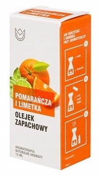 Olejek zapachowy 12ml - POMARAŃCZA I LIMETKA