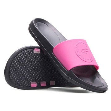 ШЛЕПКИ ЖЕНСКИЕ 4F ДЛЯ ПЛЯЖА, БАССЕЙНА, ДОМА, РЕЗИНОВЫЕ