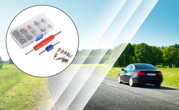 Zestaw zaworków do klimatyzacji 102 sztuk, 11 rodzajów stacja klimatyzacji