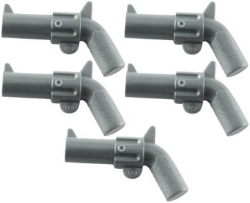 LEGO Broń - Rewolwer / Pistolet 30132 NOWY - 5 szt