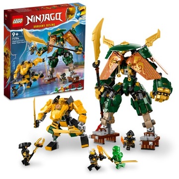 LEGO NINJAGO 71794 Команда роботов-ниндзя Ллойда и Эй.