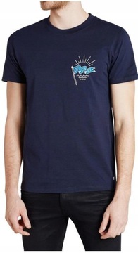 Jack Jones ORIGINALS Granatowy T-shirt Męski _ M