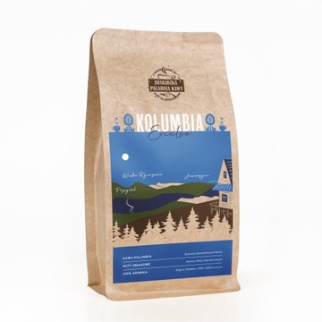 ŚWIEŻO PALONA KAWA ZIARNISTA KOLUMBIA EXCELSO 250G 100% ARABICA SPECIALITY