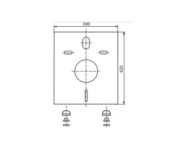 КОМПЛЕКТ 6в1 GEBERIT РАМА УНИТАЗА + ЧЕРНАЯ КНОПКА + ЧАША