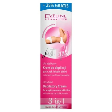 EVELINE COSMETICS DEPILATORY Krem Do Depilacji Mie