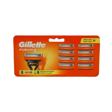 GILLETTE FUSION 5 zestaw 8 wkładów